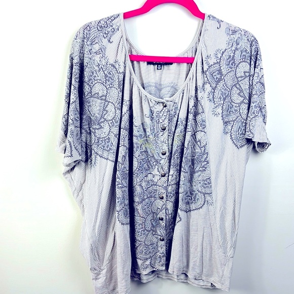 Tops - Printed Blouse